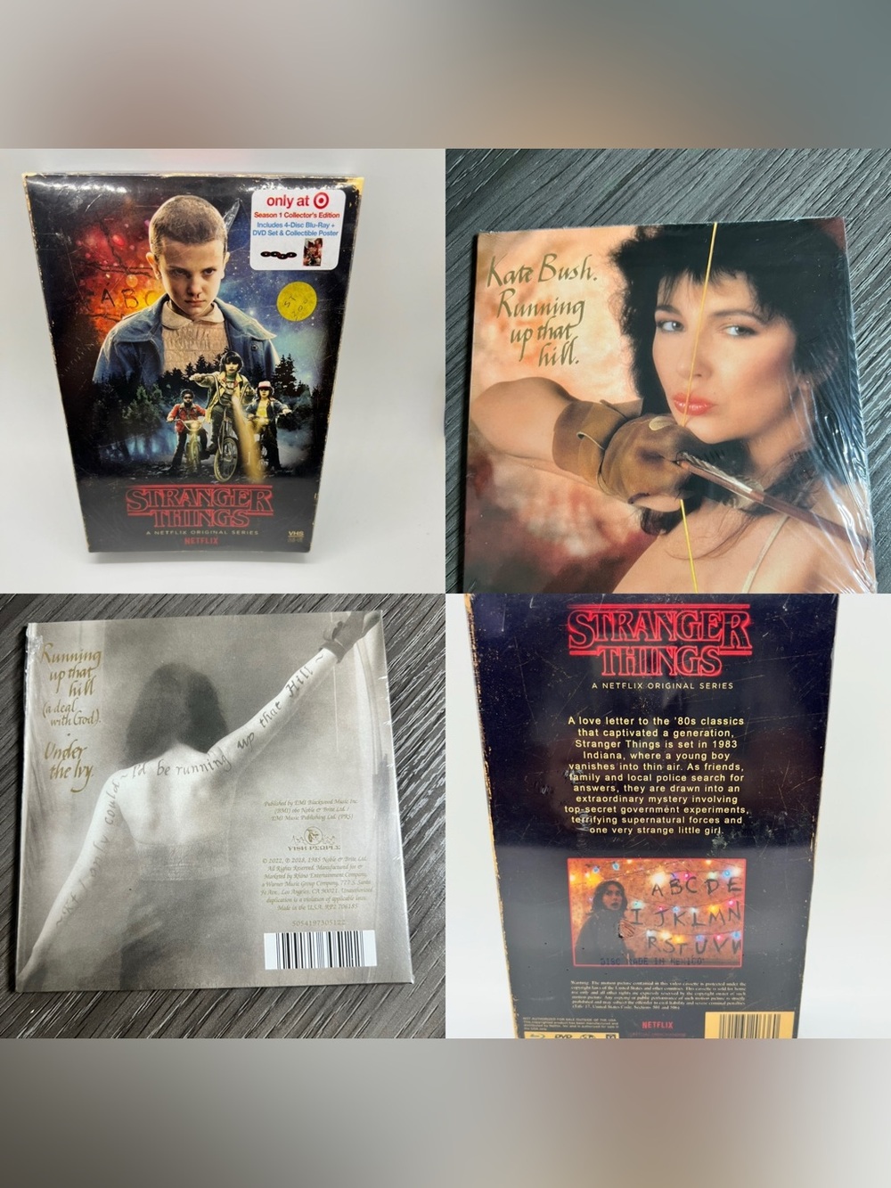 NWT Stranger Things bundle - DVD/Blu-Ray and CD